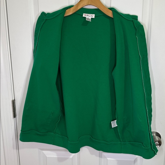 Vintage Talbots Vibrant Green Cardigan Size S - Picture 4 of 5